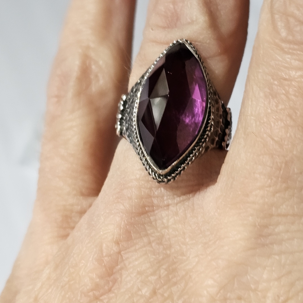 Bohemian Bali Legacy Lilac Quartz Ring Size 5! - Picture 14 of 14